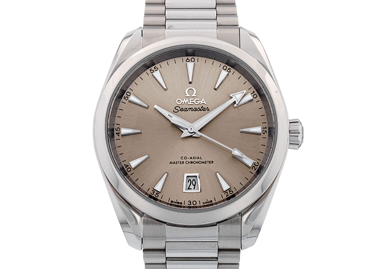 The Jackal wears a steel Aqua Terra, but might want to consider an upgrade