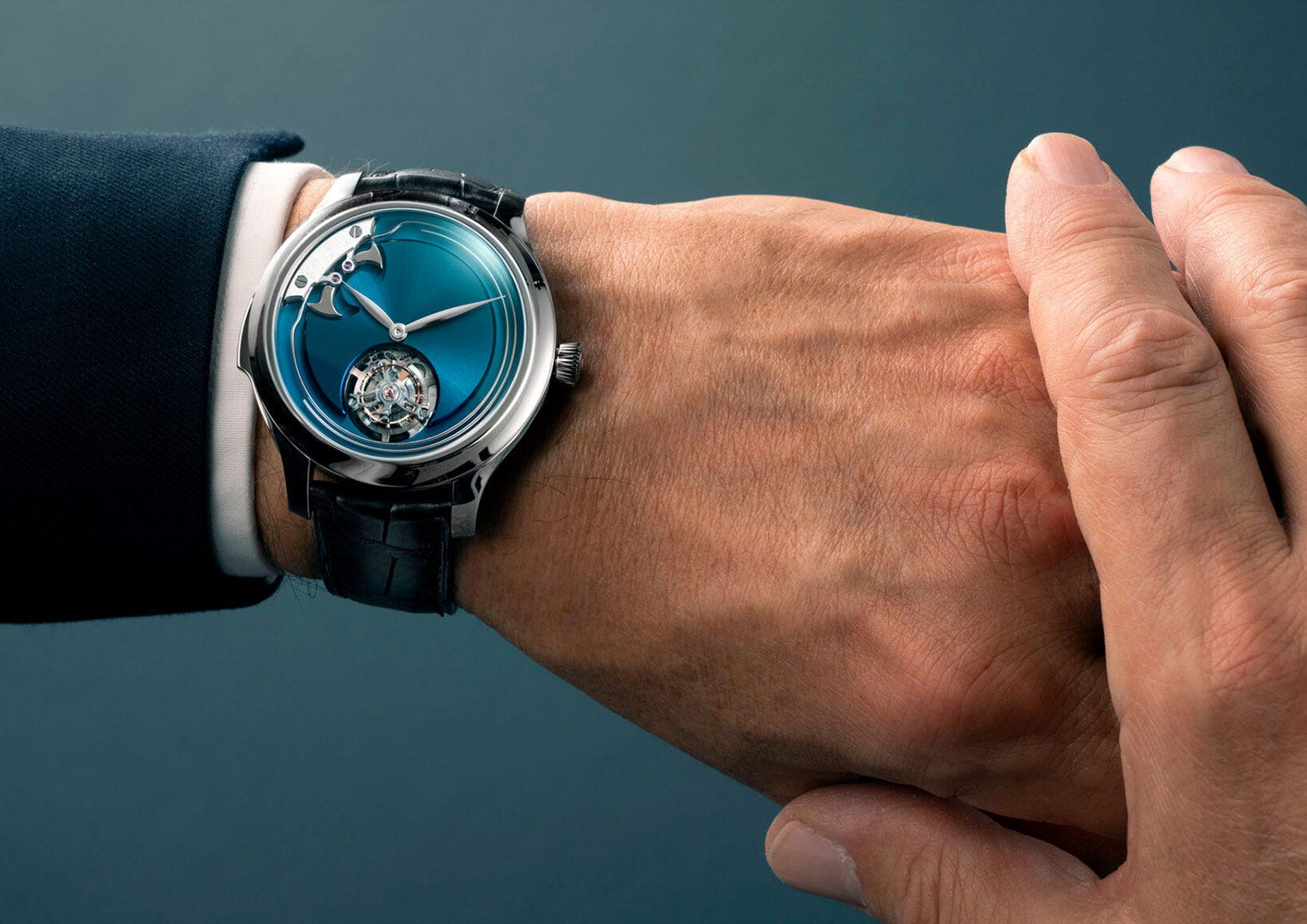 H. Moser & Cie. was first founded in 1828, Saint Petersburg, Russia