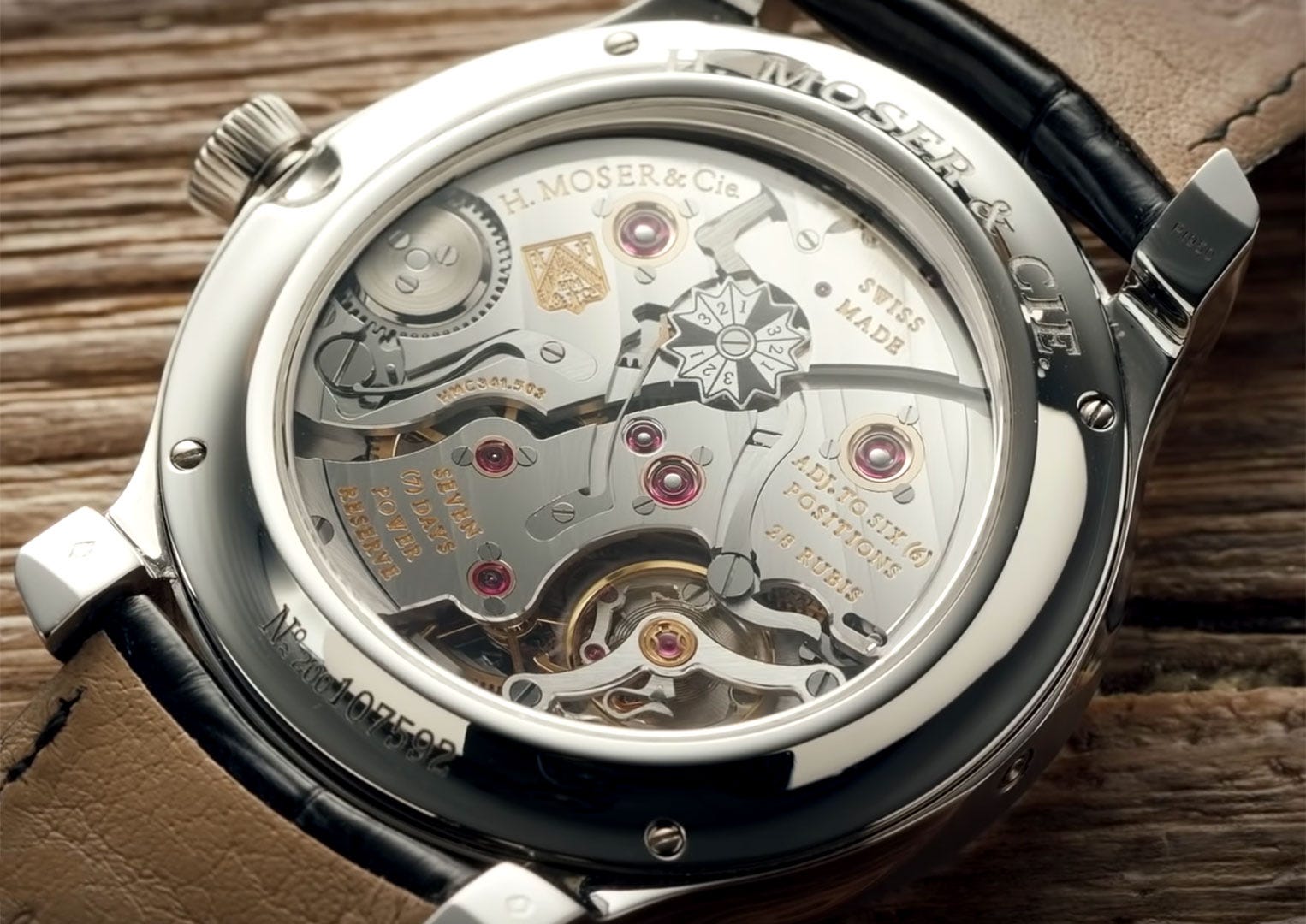 Although originaly founded in Russia, H. Moser & Cie. is now based in Schaffhausen, Switzerland