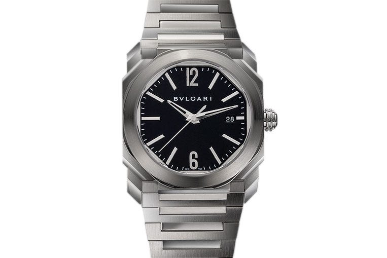 The Bulgari Octo, as designed by legend Gérald Genta