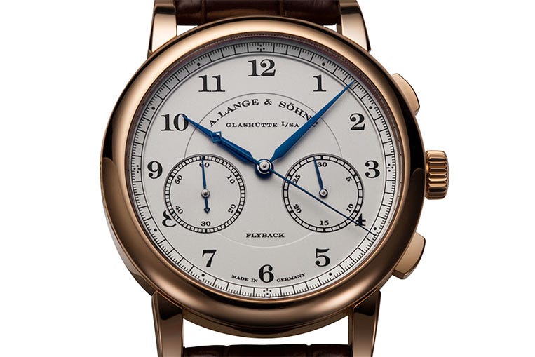 The A. Lange & Söhne 1815 Chronograph 402.032, also in rose gold