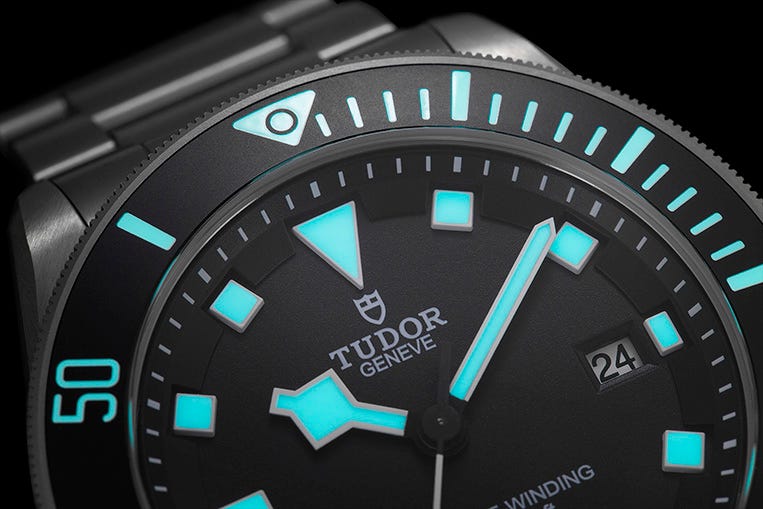 Tudor snowflake hand