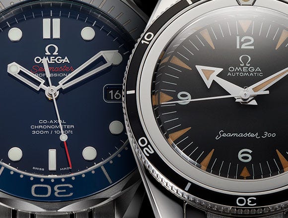 Feature: Omega Seamaster Old vs New